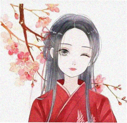 听众头像：抱着笔记本的插画人物