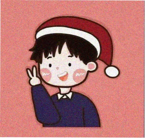 听众头像：坐在窗边的插画人物
